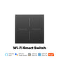 Star Feather Series WiFi Smart Switch Push Button With Neutral Light Scene 2in1 Switch EU Version