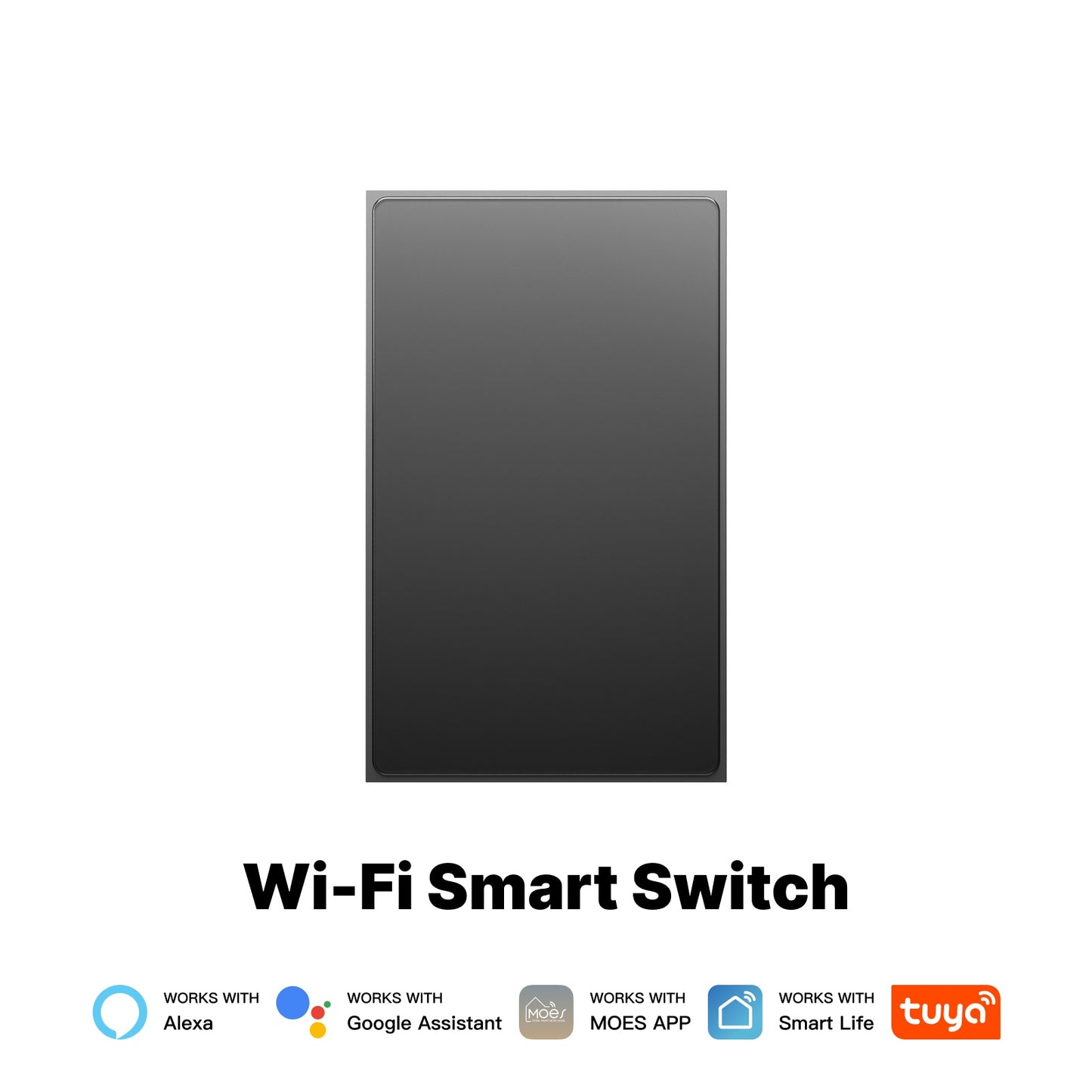 WiFi Star Feather Series Smart Switch Push Button With Neutral Light Scene 2in1 Switch US Version
