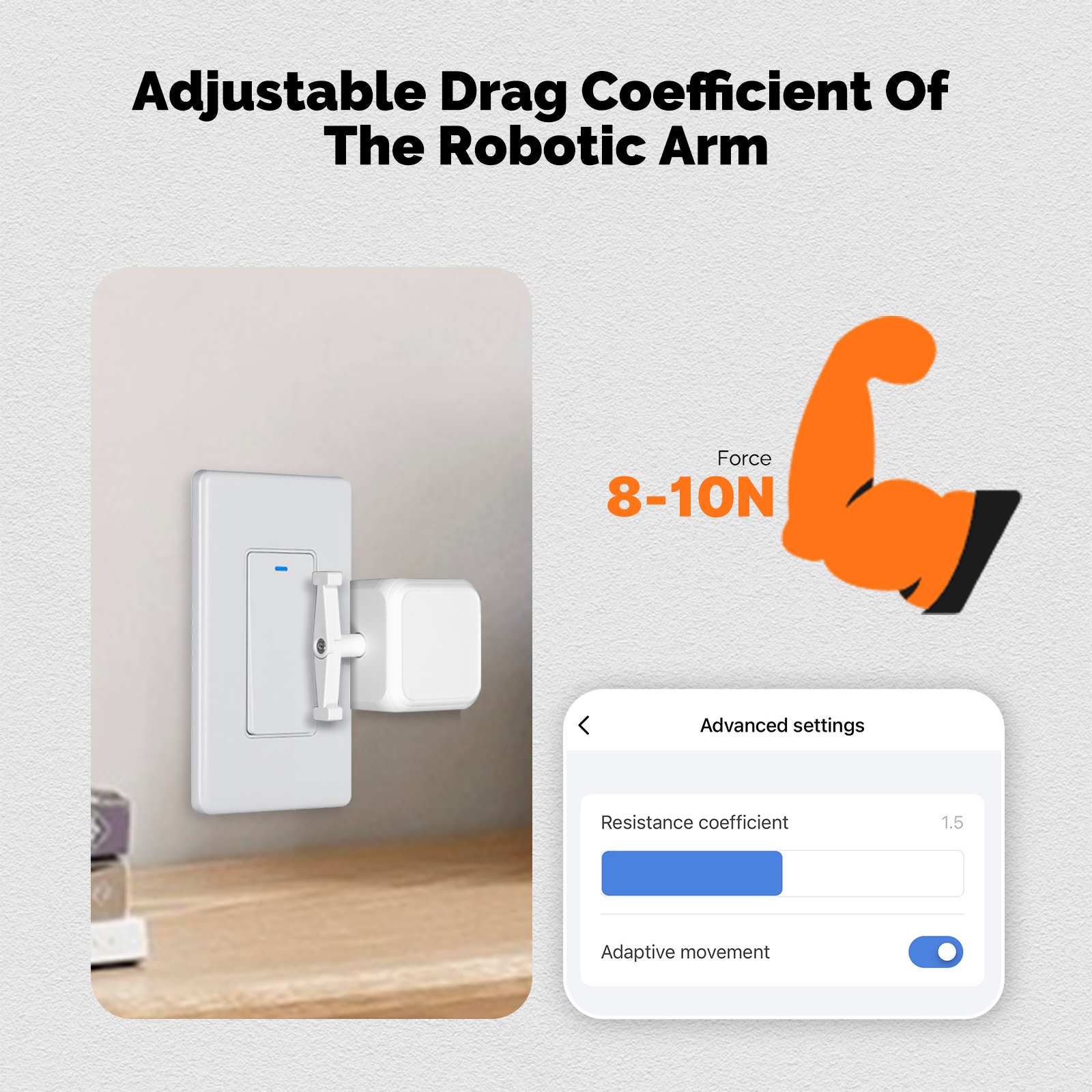 Ble Button Smart Ble Finger Robot Warp Switch Button Wireless Switch Bot App Cont ...