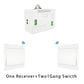 Smart RF433 Transmitter Push Button Switch Multi-Control Self-powered EU