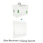 Smart RF433 Transmitter Push Button Switch Multi-Control Self-powered EU