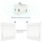 Smart RF433 Transmitter Push Button Switch Multi-Control Self-powered EU