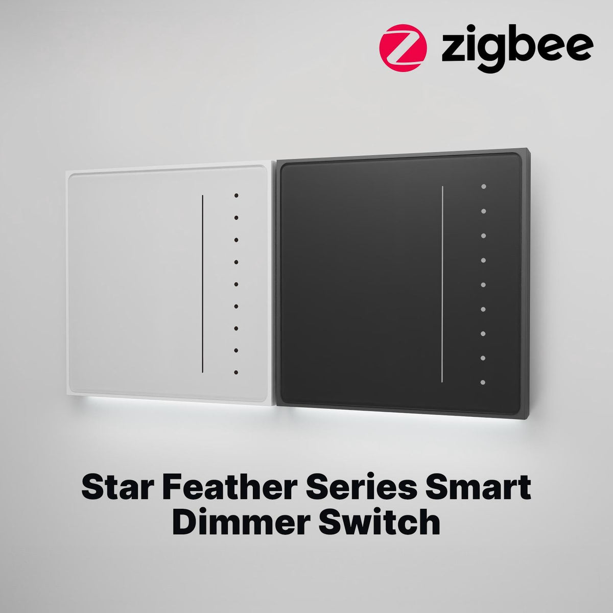 Star Feather EU Standard Smart Zigbee Dimmer Switch 2A/440W Neutral Wire Required