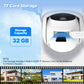MOES 4G Solar Outdoor Security Camera – 7800mAh Battery + 7W Solar Panel, IP65 Waterproof, 360° PTZ, No WiFi Needed, SIM-Free Version for Southeast Asia