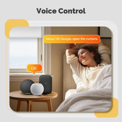 Tuya Matter Over Thread Smart Roller Blinds Motor 38mm Tube Curtain Automation for Alexa Google Home HomeKit