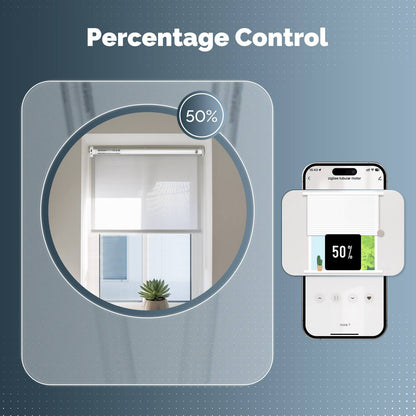 Tuya ZigBee Rechargeable 16mm Smart Roller Blinds Motor for 17/25/28mm Tubes — App & Voice Control