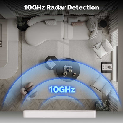 Tuya Zigbee Smart Human Presence mmWave Radar Detection Wall Light Switch Neutral Wire Optional EU Version