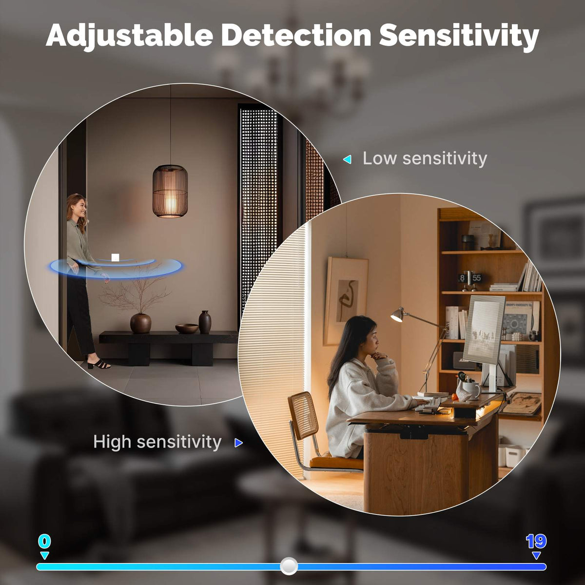 Tuya Zigbee Smart Human Presence mmWave Radar Detection Wall Light Swi ...