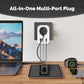 WiFi Smart Plug 16A EU Socket Outlet 2USB 1Type-C Fast Charging Power Electricity Monitor
