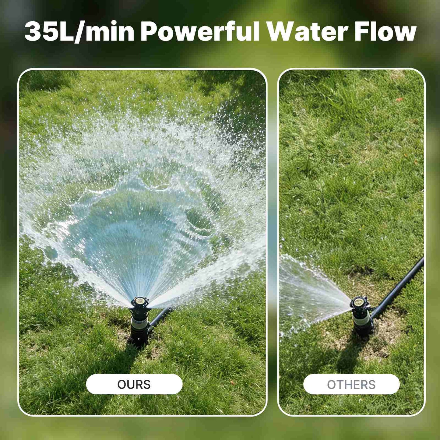 WiFi Smart Water Timer with Flow Meter, Brass Valve, IP65 Waterproof Irrigation Controller Alexa Google