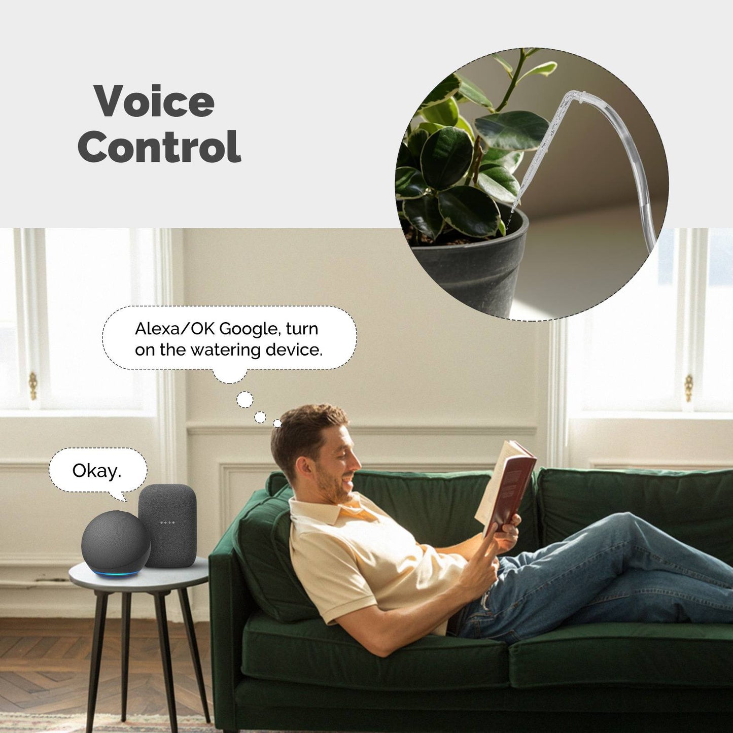 WiFi Watering Device Irrigation Automation Timer Smart Cycle Soak Plant Watering Machine