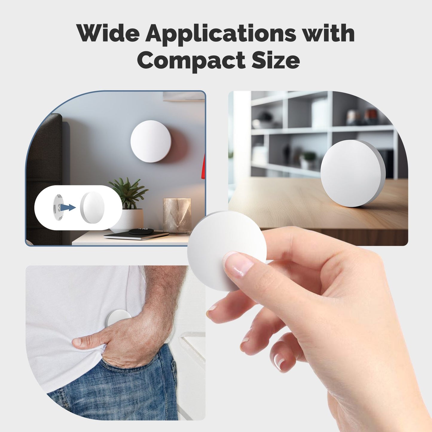 ZigBee Smart Button Scene Switch Mobile Setting Wireless Remote Controller Multi-scene Linkage