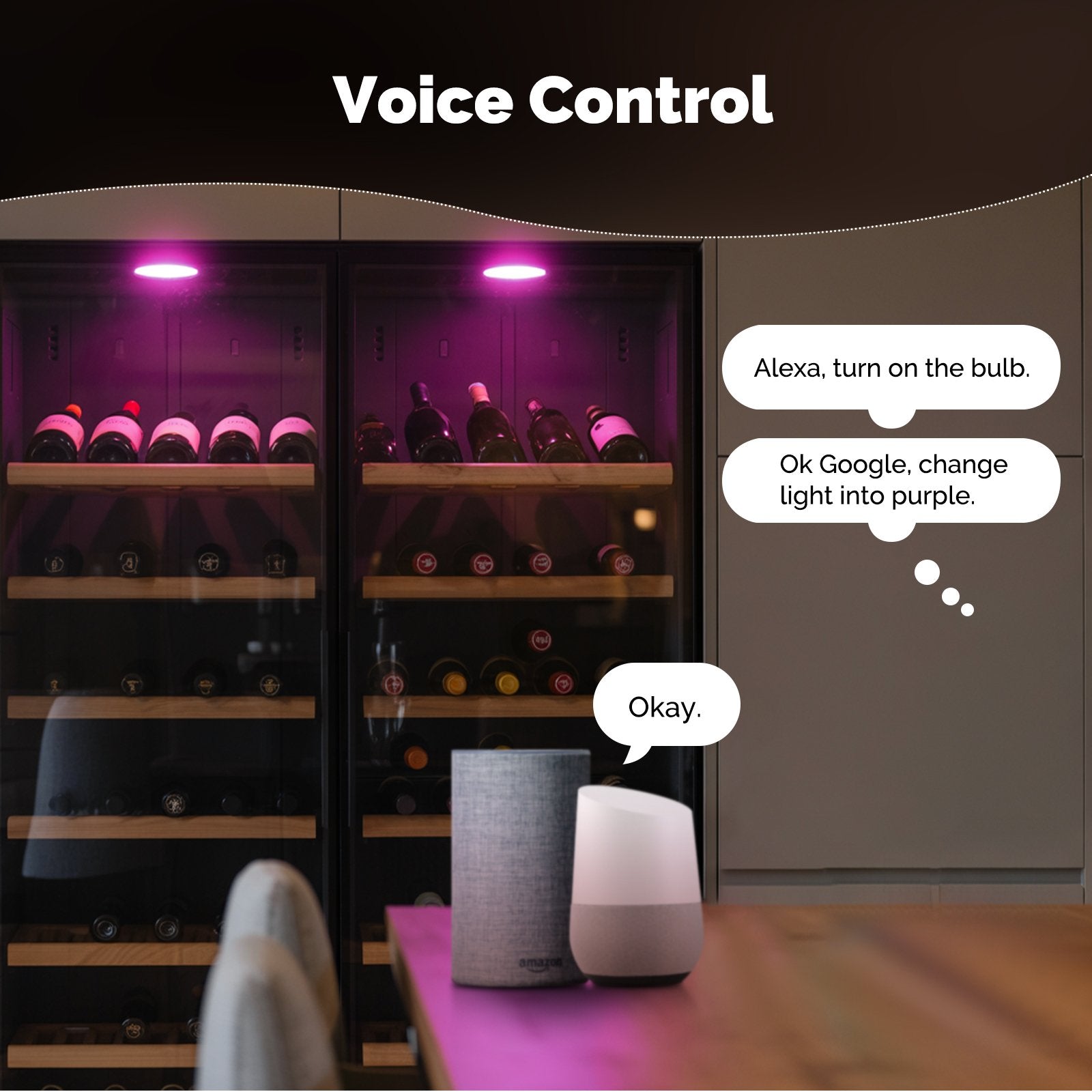 ZigBee Smart LED Lamp GX53 Light Bulb 6W Color Changing Dimmable