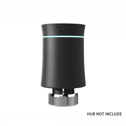 MOES ZigBee Smart Heizkörperventile Tuya Save Energy Schwarz Weiß TRV BRT 100 Mini-Thermostatventil mit sanfter Berührung
