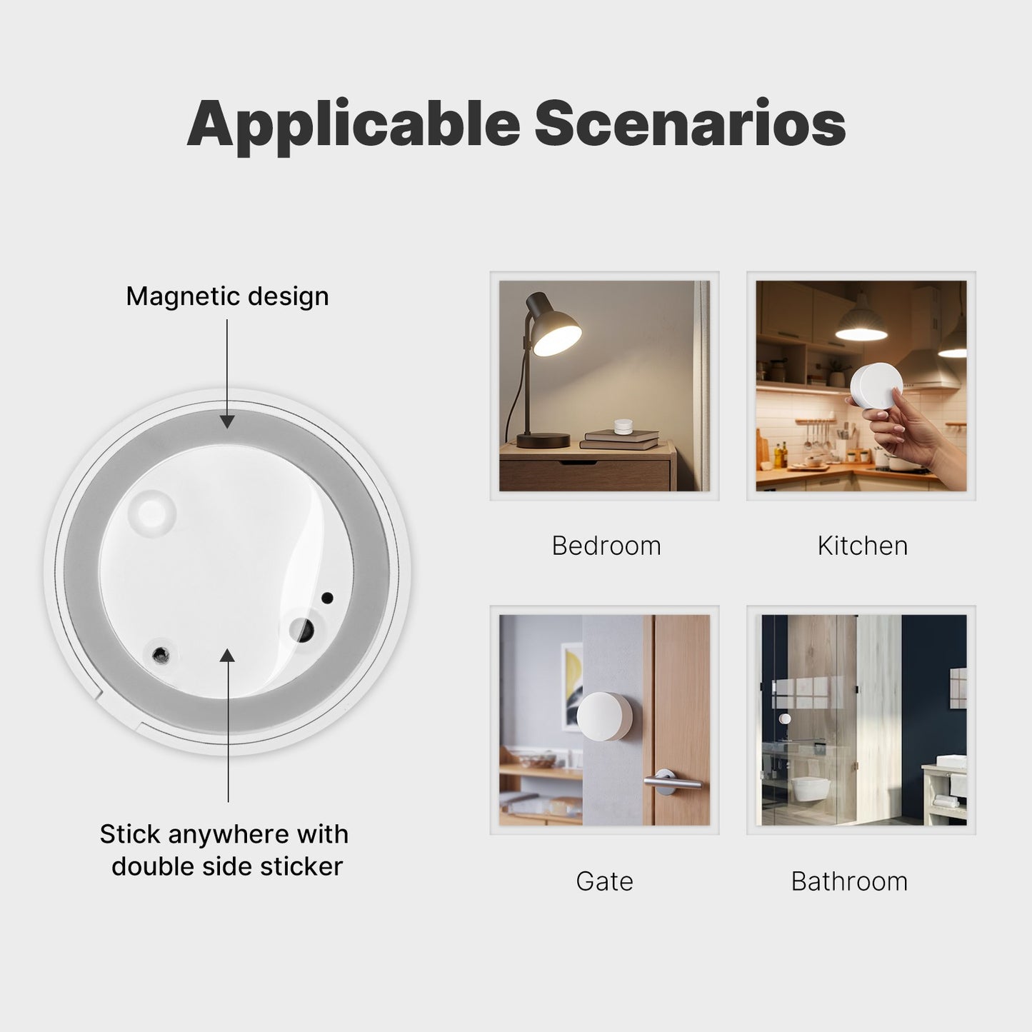 ZigBee Smart Scene Button with Rotary Dimmer Multi-control