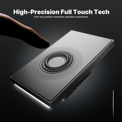 WiFi Star Feather Series Smart Switch Push Button With Neutral Wire Light Scene 2in1 Switch US Version