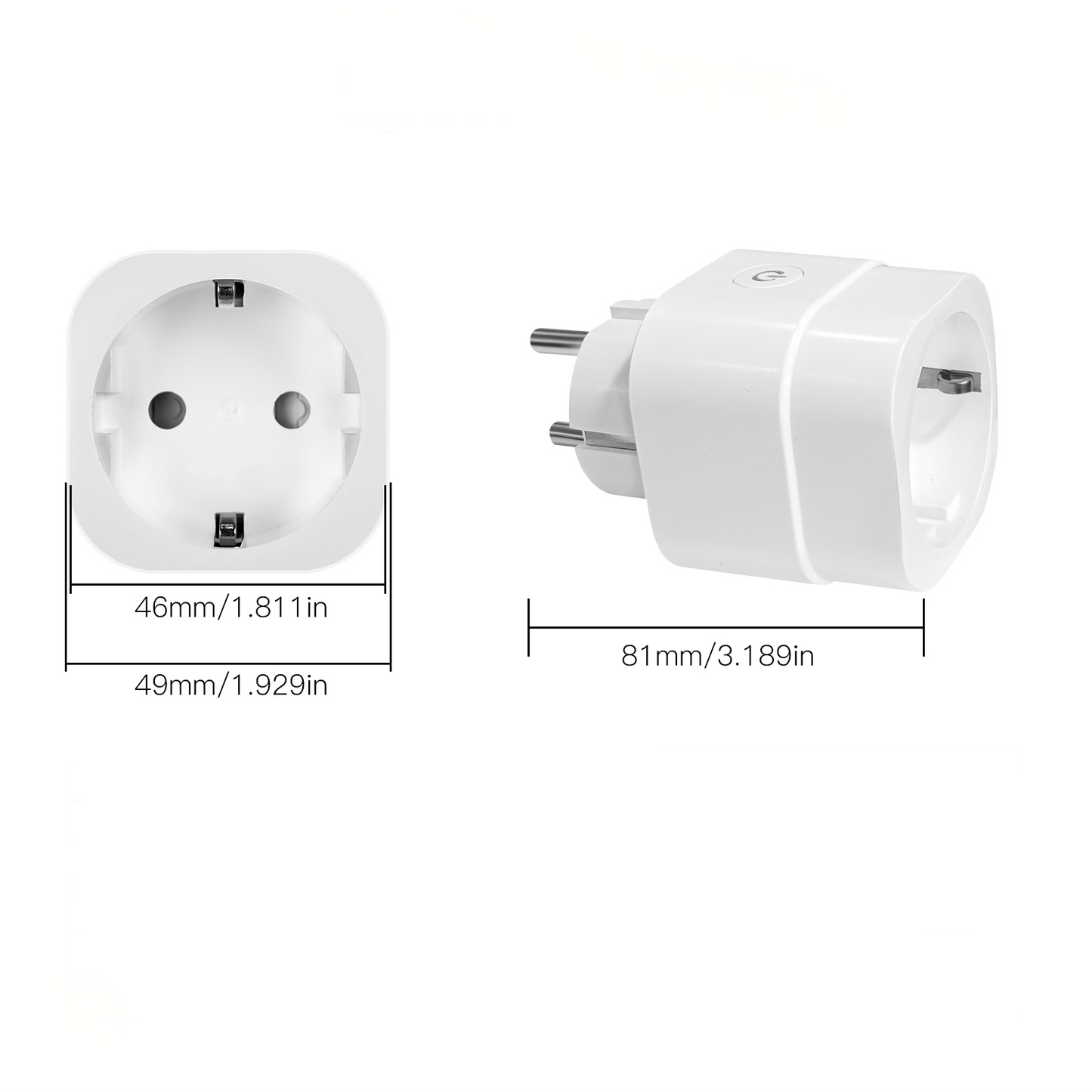 Energy Monitoring Smart Zigbee Plug Work as Repeater Range Extender US/EU/UK - MOES