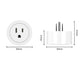 Energy Monitoring Smart Zigbee Plug Work as Repeater Range Extender US/EU/UK - MOES