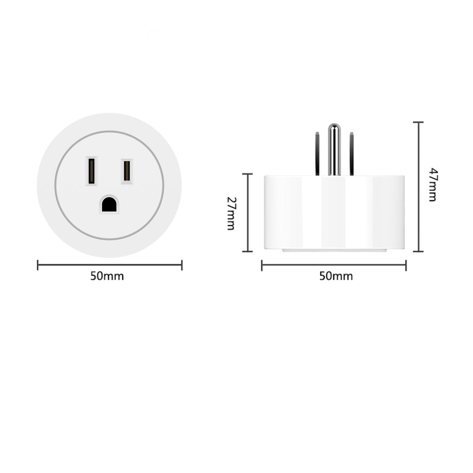 Energy Monitoring Smart Zigbee Plug Work as Repeater Range Extender US/EU/UK - MOES