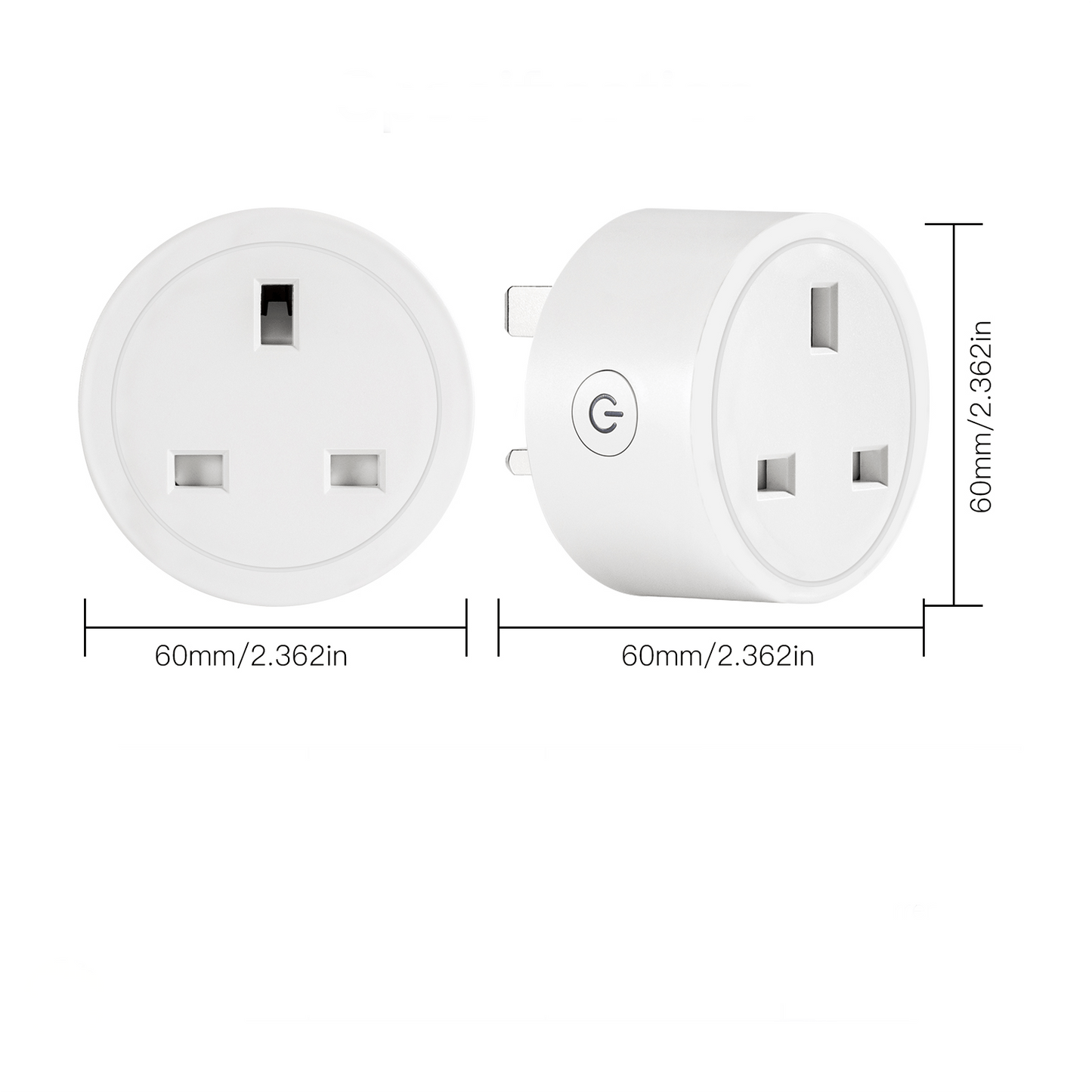 Energy Monitoring Smart Zigbee Plug Work as Repeater Range Extender US/EU/UK - MOES