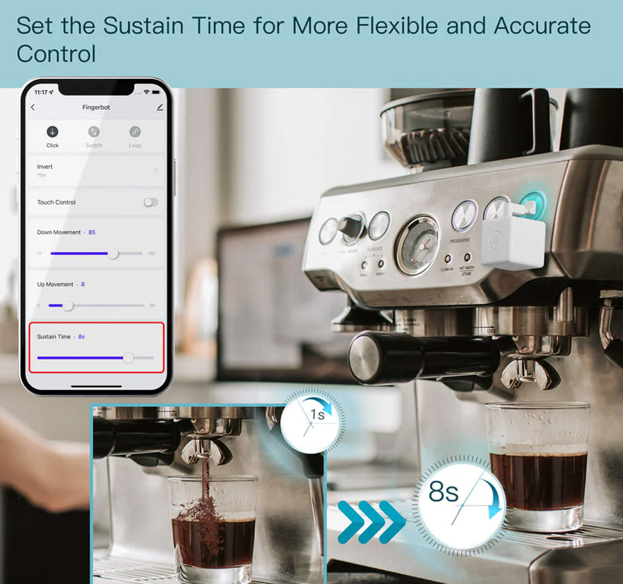 set the sustain time