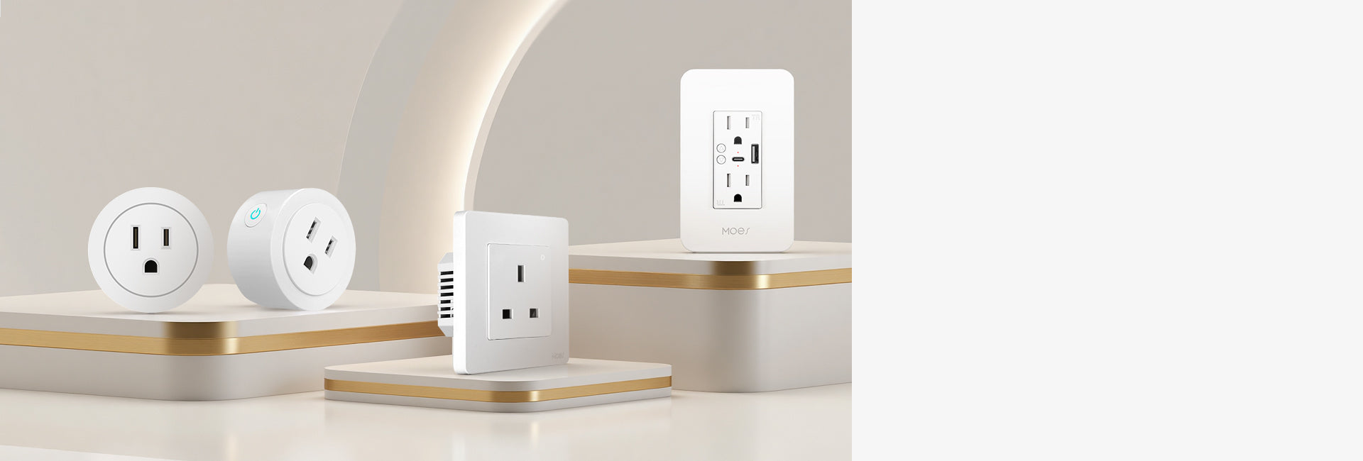 Smart Socket Modules Smart Plug & Socket | RF Button, Various Remote Control Methods | MOES