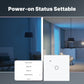 WiFi Smart Light Wall Touch Switch No Neutral Wire Required EU Standard - MOES