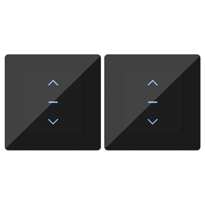 WiFi Touch Smart Curtain Switch Design for Motorized Curtains and Roller Blinds EU - MOES