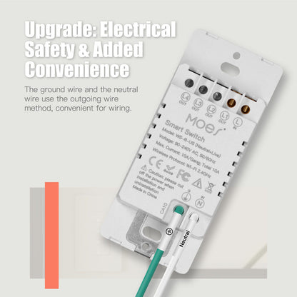 ZigBee 1/2/3/4 Gang Smart Light Switch, Alexa Google APP Remote Light Switching