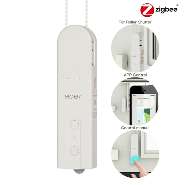 Motor ZigBee Smart DIY para persianas enrollables motorizadas, configuración 2MQTT disponible (AM43)