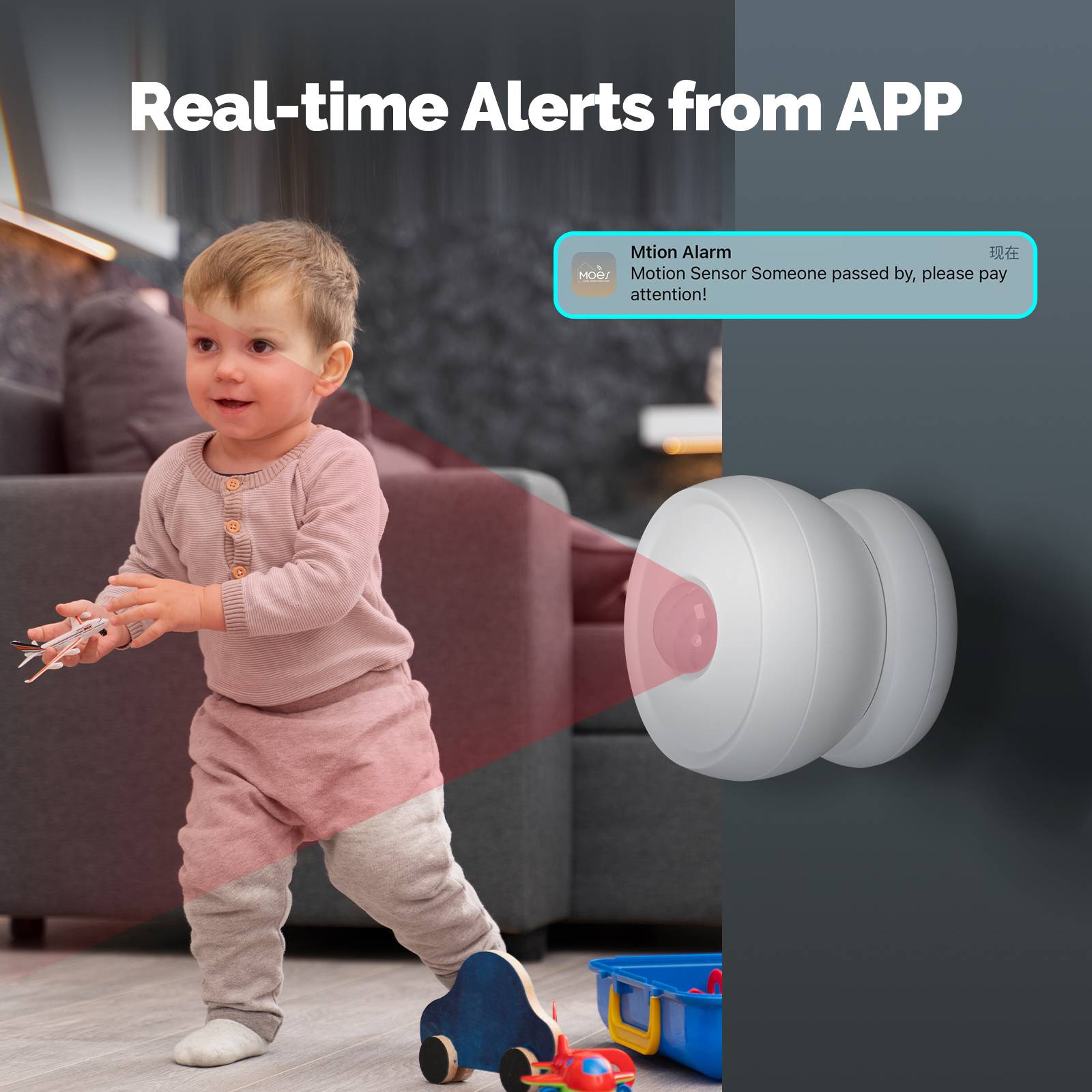 Zigbee Smart PIR Sensor Human Body Infrared Motion Detector With Magne ...