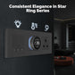 ZigBee Star Ring Smart Thermostat Temperature Controller Water Boiler Electric Heating - MOES