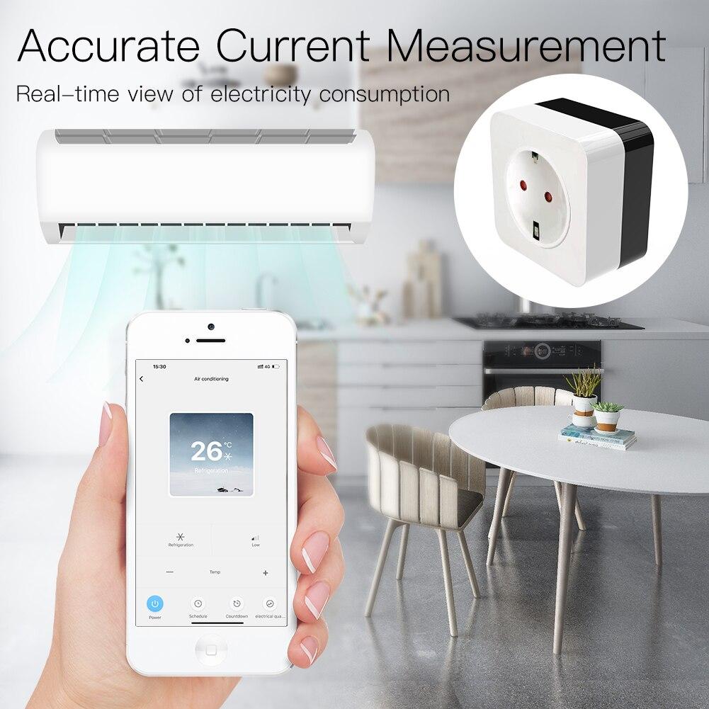 Buy Tuya Smart Life 16A WiFi Air Conditioner Wall Socket Outlet