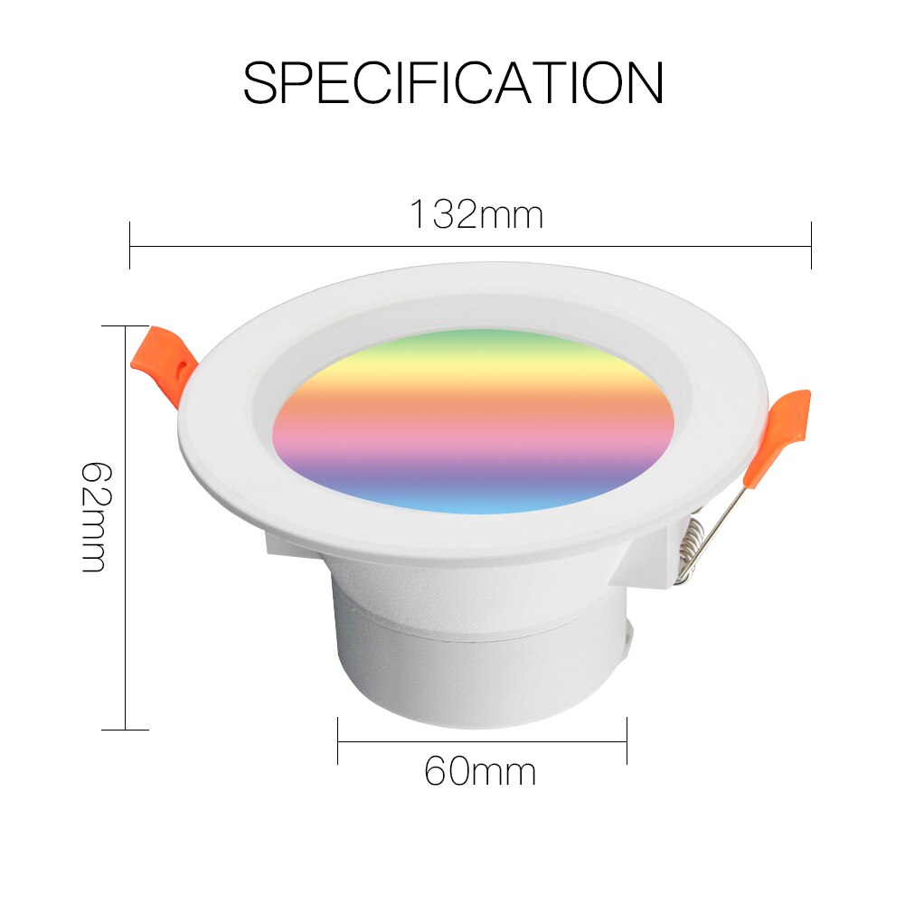 WiFi Smart LED Downlight Dimming Round Spot Light - Moes