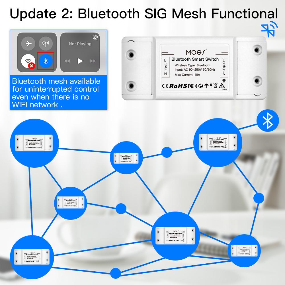 Update 2: Bluetooth SIG Mesh Functional - Moes