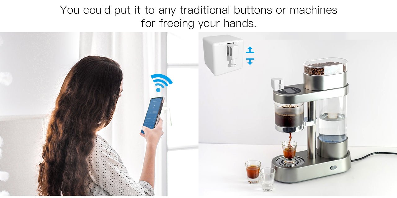 Bluetooth Tuya Smart Fingerbot Bot Button Pusher Smart Life Tuya App Control - MOES