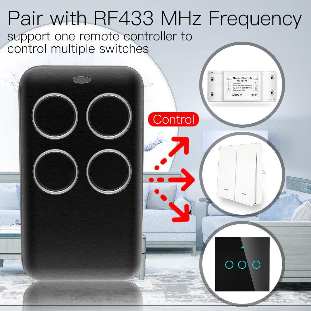 DIY Wireless RF Receiver Learning Code Decoder 433MHz Remote Control Key for Switch 1527 Encoding - Moes