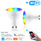 GU10 WiFi Smart LED Bulbs RGBW C+W White 5W Dimmable Lamps 220-240V - Moes