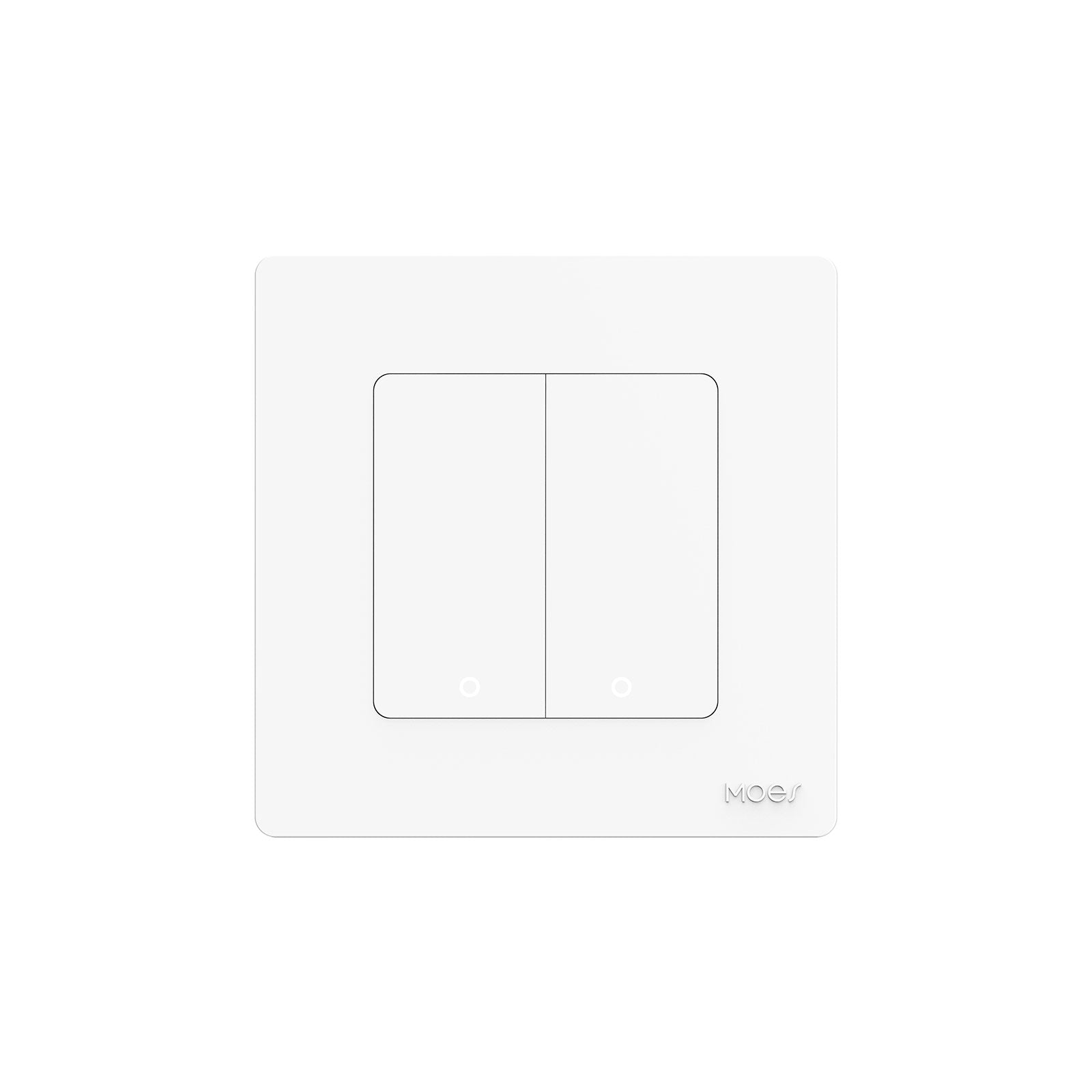 MOES 2nd Star Ring Smart ZigBee3.0 Push Button Switch Embedded Light Touch Switch & 2-4Gang Panel - MOES