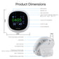 MOES Bluetooth Smart Carbon Dioxide Tester Portable CO2 Temp Humi Air Quality Monitor - MOES