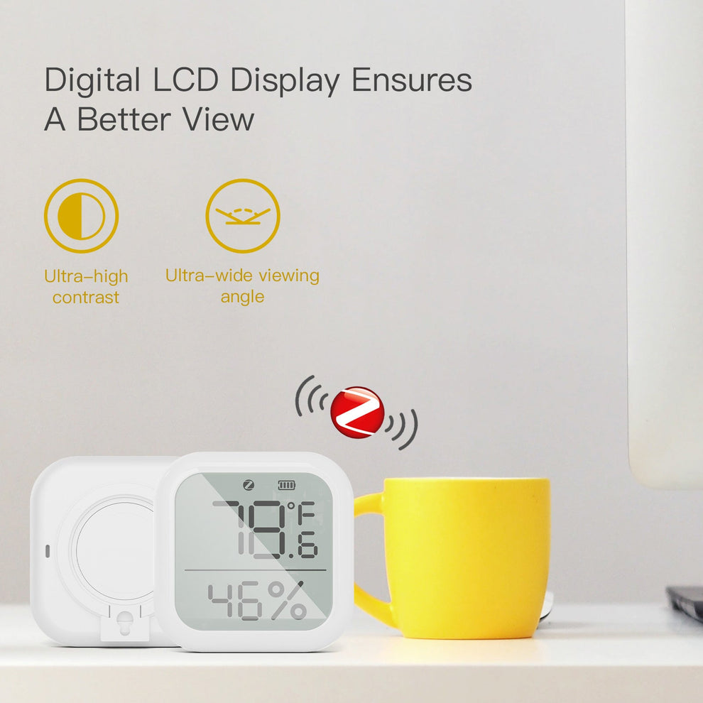 ZigBee Temperature And Humidity Sensor|Mini Smart Thermometer Detector ...