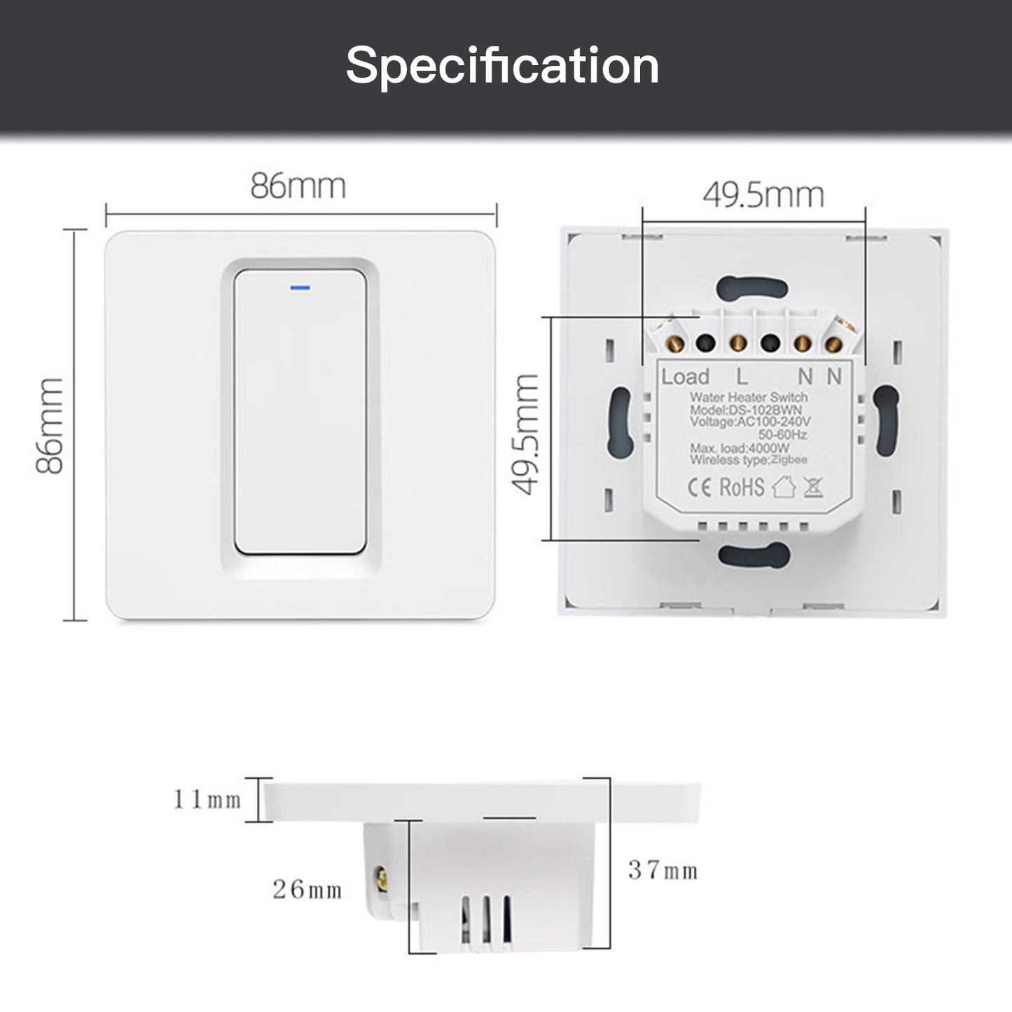 Voice control with Tuya ZigBee Hub Required - MOES