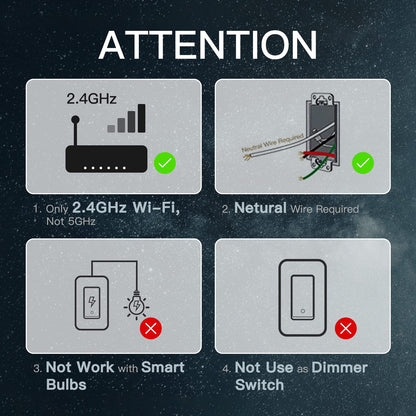 Not Work with Smart Bulbs - MOES