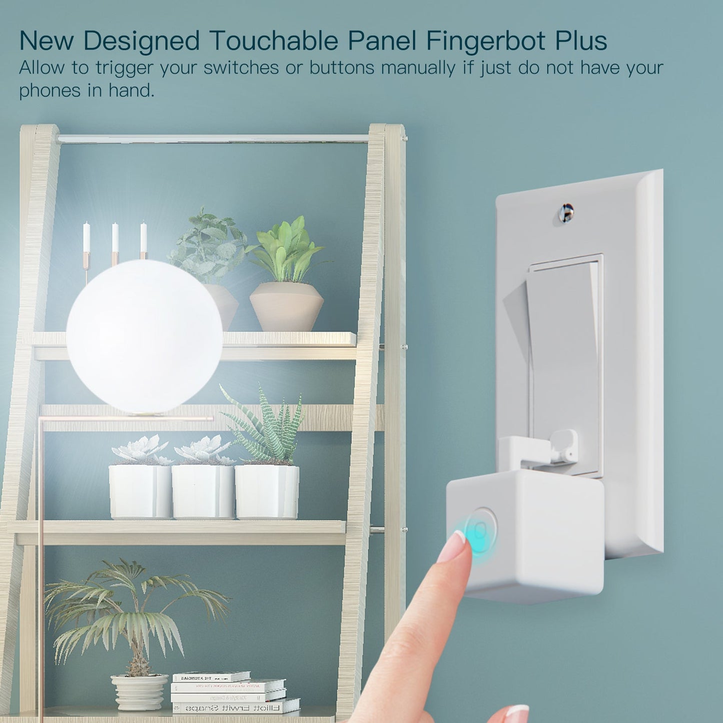 New Designed Touchable Panel Fingerbot Plus - MOES