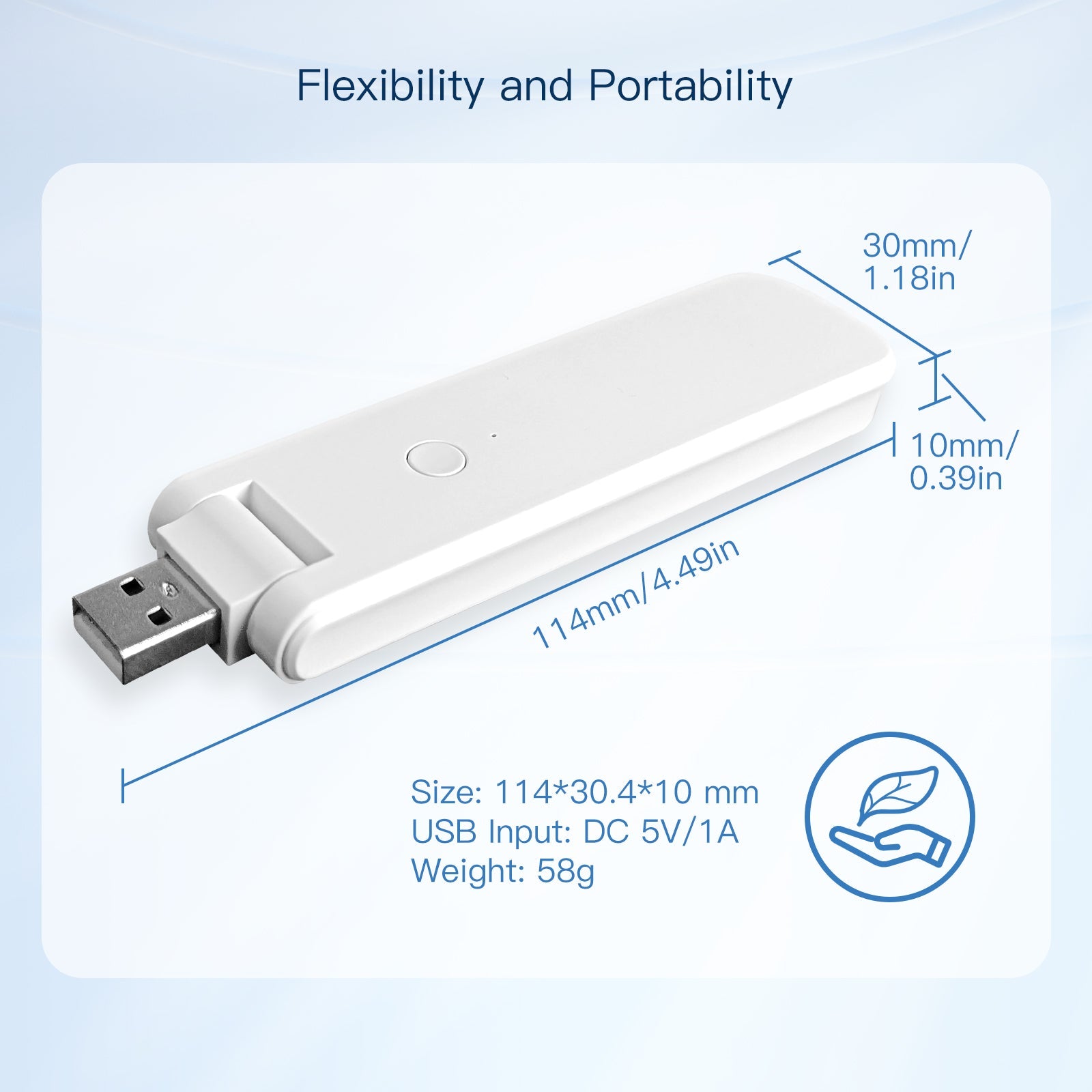 MOES Rotatable Hub, Smart WiFi USB Multi-mode Gateway