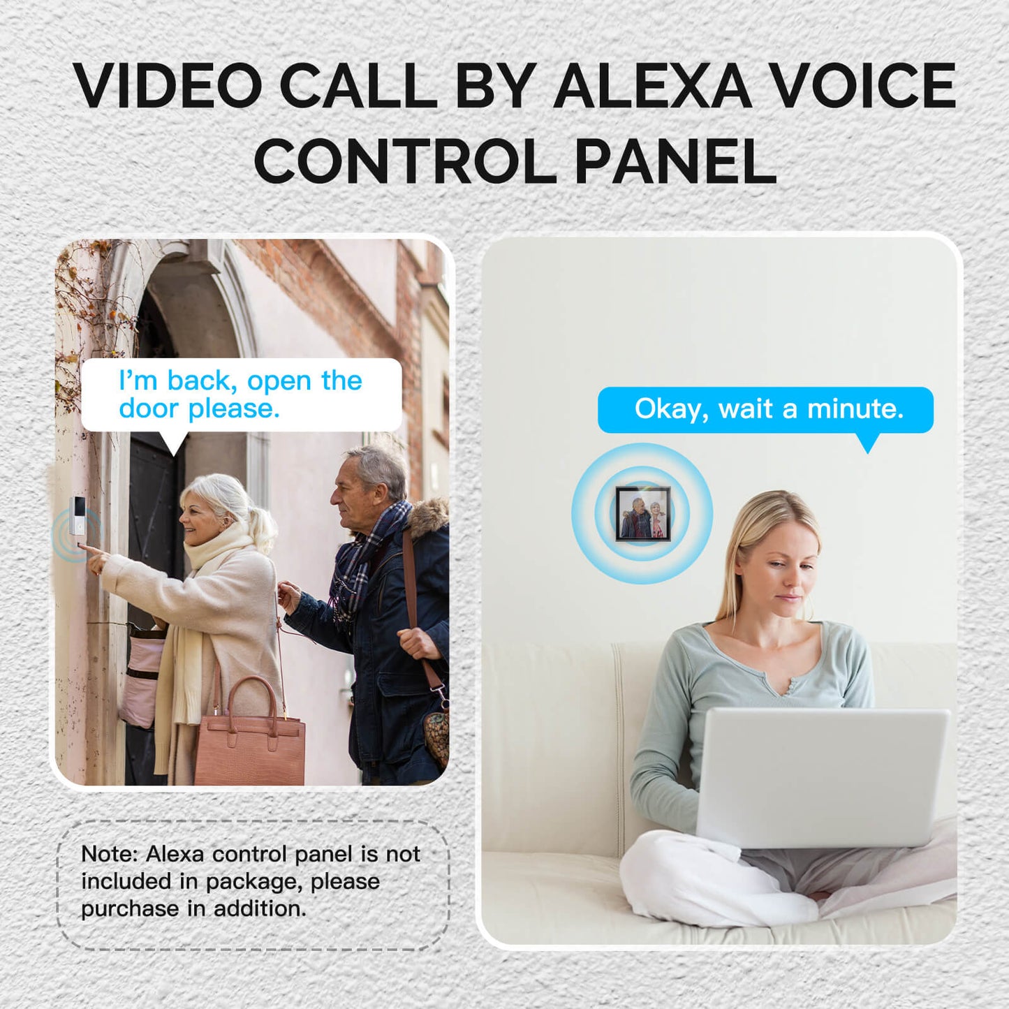Video Call by Alexa Voice Control Panel - MOES