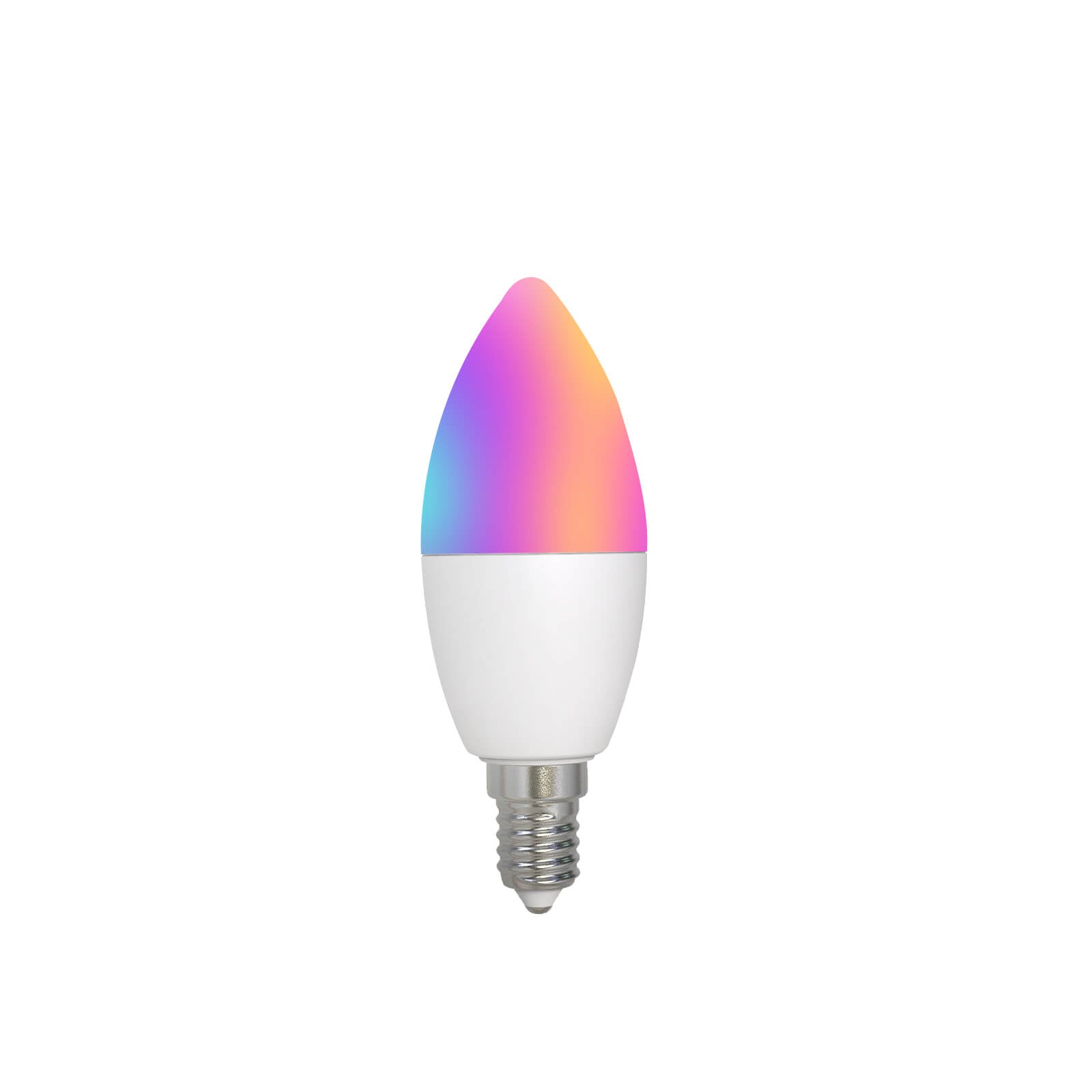 MOES WiFi Smart E14  E12 Candle LED Light Candelabra Bulb 6W RGBCCT 2700-6500K Alexa Google Voice Control - MOES