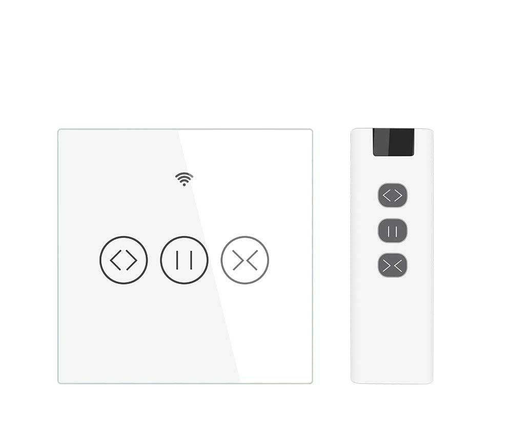 Interruptor Cortina/garaje Touch Wifi+zigbee+rf +control Rem