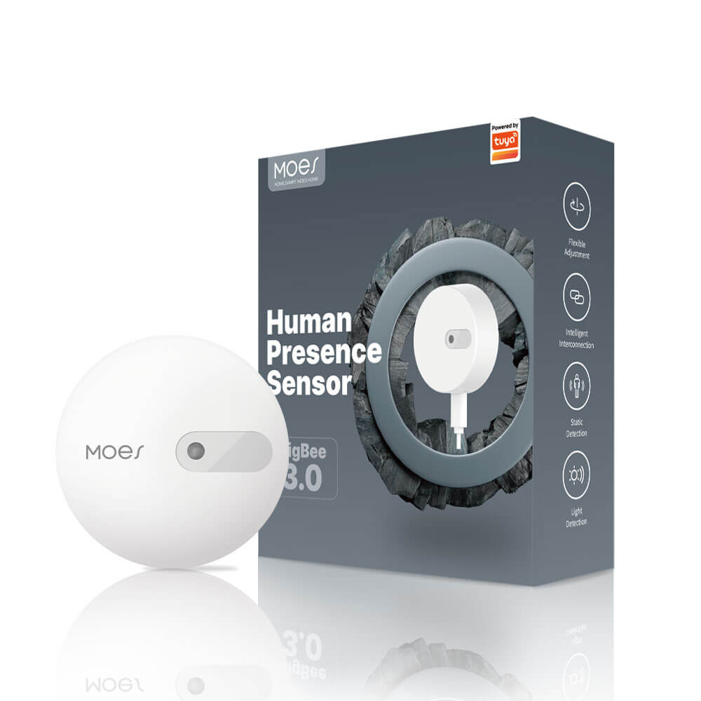 Absence Sensor ZigBee Sensor To Detect Human Presence|Tuya Mini Radar Wave Detection ...