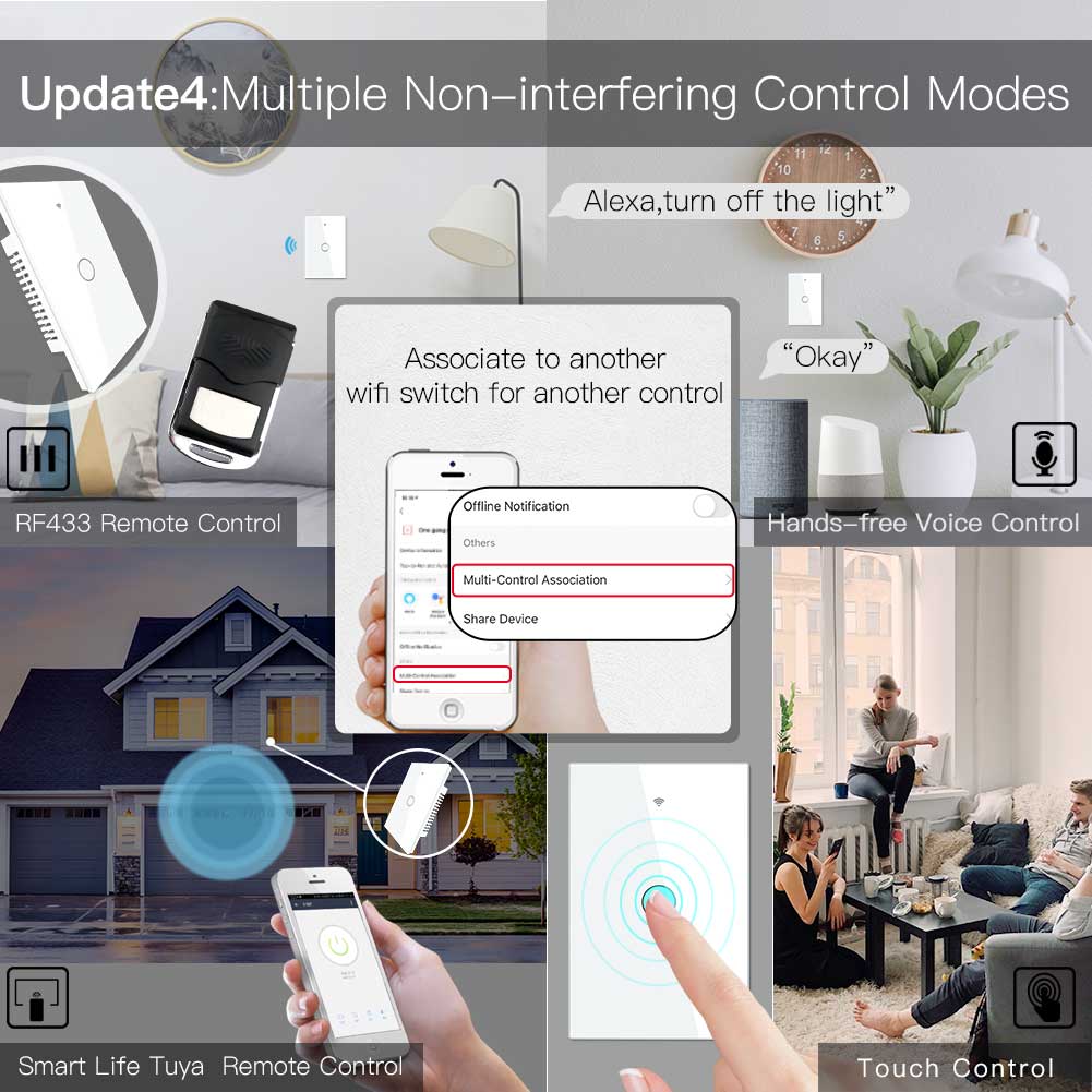 Update4:Multiple Non-interfering Control Modes - Moes